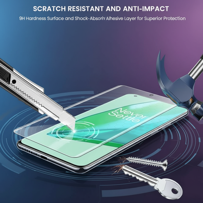 Adavnced Glue UV Curved Tempered Glass for Realme 12 Pro, Realme 12 pro Plus | With HD clearity full curved edge protection and Installation Kit