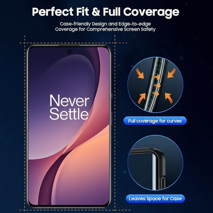 Adavnced Glue UV Curved Tempered Glass for Realme 12 Pro, Realme 12 pro Plus | With HD clearity full curved edge protection and Installation Kit
