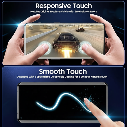 Adavnced Glue UV Curved Tempered Glass for Realme 12 Pro, Realme 12 pro Plus | With HD clearity full curved edge protection and Installation Kit