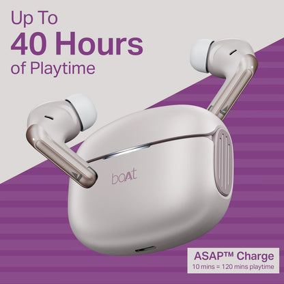 boAt 2025 Launch Airdopes 219, 4Mics ENx, 40H Battery