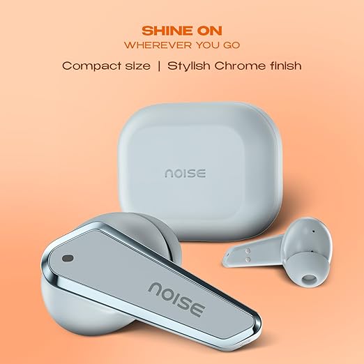 Noise Buds N1 Truly Wireless Earbuds with Chrome Finish, 40H of Playtime