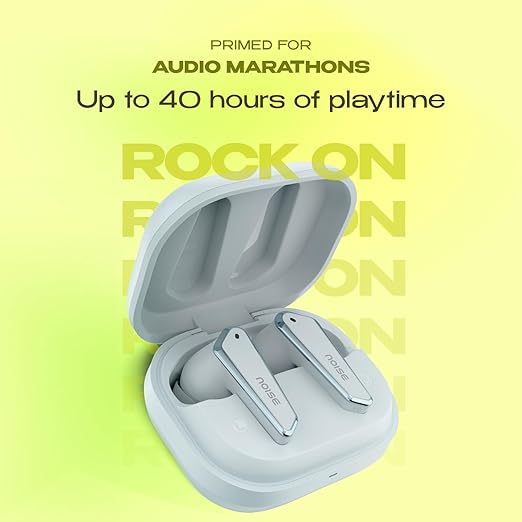 Noise Buds N1 Truly Wireless Earbuds with Chrome Finish, 40H of Playtime