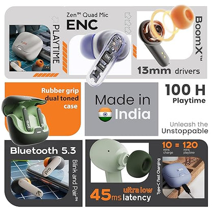 Pro with 100H Playtime Earbuds