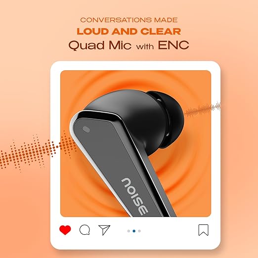 Noise Buds N1 Truly Wireless Earbuds with Chrome Finish, 40H of Playtime